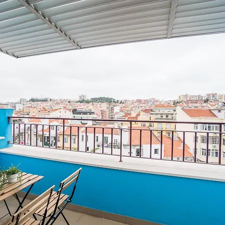 Downtown With Balcony And Parking Apartmán Lisboa