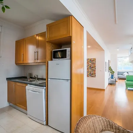 Downtown With Balcony And Parking Apartment